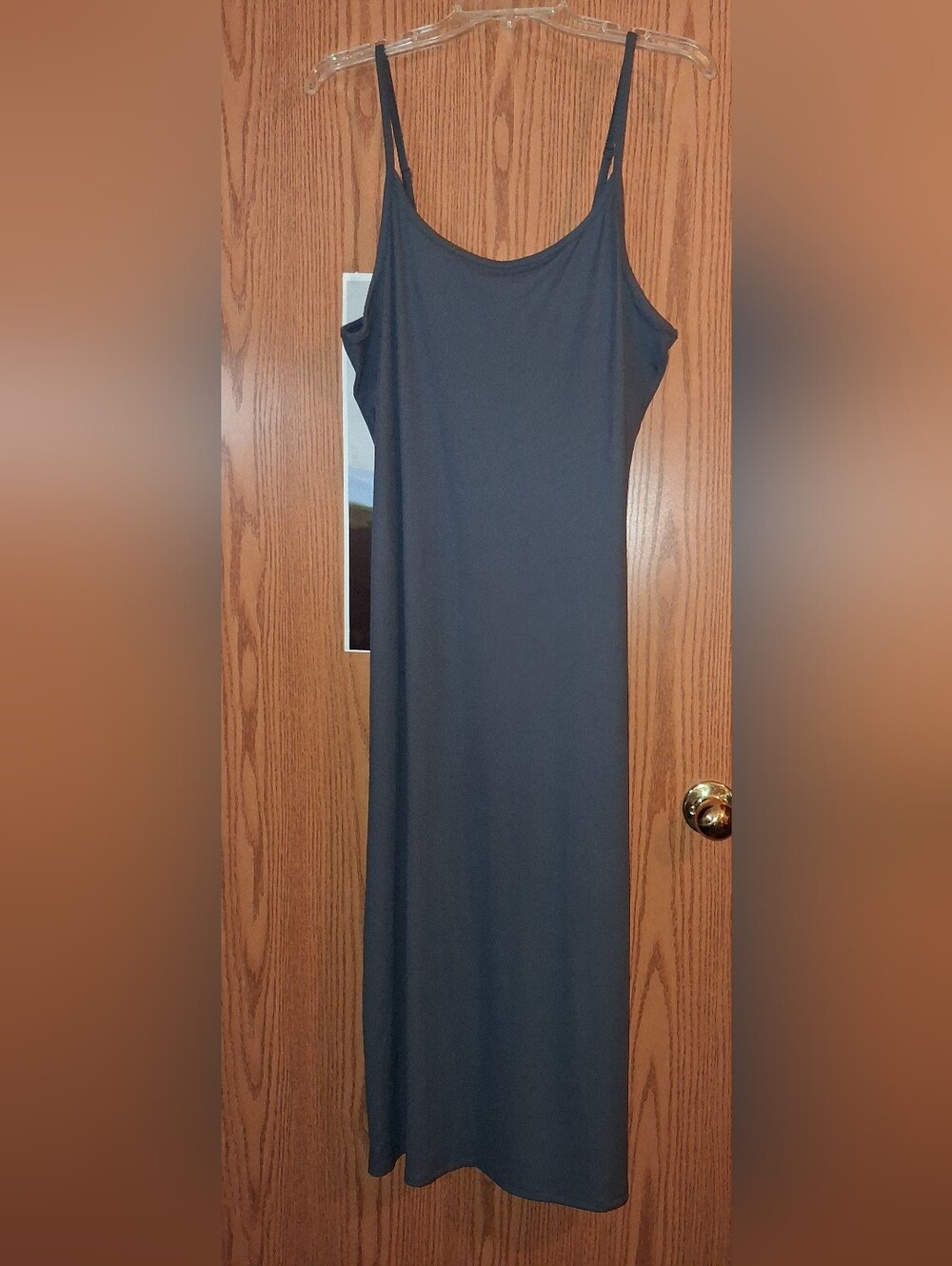 No Boundaries Sleeveless Gray Maxi Dress